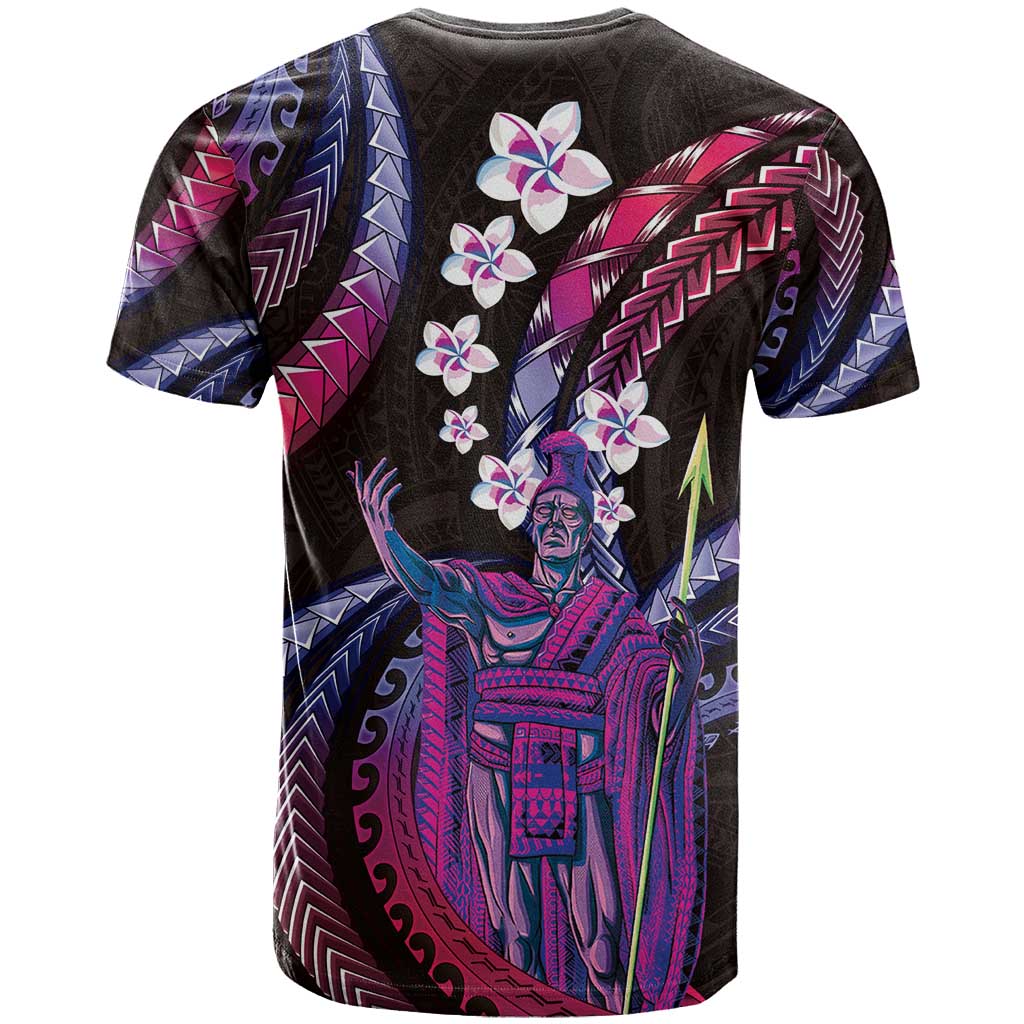 Hawaii King Kamehameha T Shirt Fantastic Plumeria Sweet Vibes