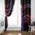 Hawaii King Kamehameha Window Curtain Fantastic Plumeria Sweet Vibes
