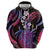 Hawaii King Kamehameha Zip Hoodie Fantastic Plumeria Sweet Vibes