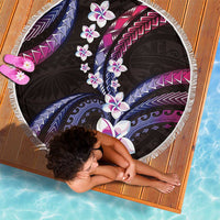 Hawaii Plumeria Beach Blanket Sweet Gradient Polynesian Pattern LT01 - Polynesian Pride