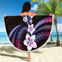 Hawaii Plumeria Beach Blanket Sweet Gradient Polynesian Pattern LT01 - Polynesian Pride