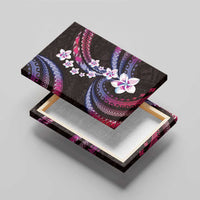 Hawaii Plumeria Canvas Wall Art Sweet Gradient Polynesian Pattern LT01 - Polynesian Pride