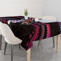 Hawaii Plumeria Tablecloth Sweet Gradient Polynesian Pattern LT01 - Polynesian Pride