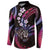 Hawaii Shaka Sign Button Sweatshirt Fantastic Frangipani Sweet Vibes