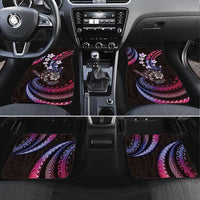 Hawaii Shaka Sign Car Mats Fantastic Frangipani Sweet Vibes