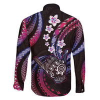 Hawaii Shaka Sign Family Matching Summer Maxi Dress and Hawaiian Shirt Fantastic Frangipani Sweet Vibes