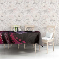 Hawaiian Ukulele Tablecloth Sweet Dream Fantastic Plumeria