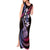 Hawaiian Ukulele Tank Maxi Dress Sweet Dream Fantastic Plumeria