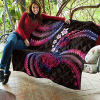 Hawaii Turtles Plumeria Quilt Sweet Gradient Polynesian Pattern