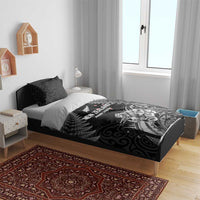 New Zealand 2024 Rugby Bedding Set Silver Fern Aotearoa Kiwi LT01 - Polynesian Pride