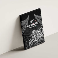 New Zealand 2024 Rugby Canvas Wall Art Silver Fern Aotearoa Kiwi LT01 - Polynesian Pride