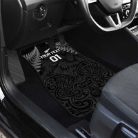 New Zealand 2024 Rugby Car Mats Silver Fern Aotearoa Kiwi LT01 - Polynesian Pride
