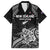 Custom New Zealand 2024 Rugby Family Matching Long Sleeve Bodycon Dress and Hawaiian Shirt Silver Fern Aotearoa Kiwi