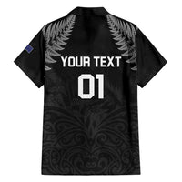 Custom New Zealand 2024 Rugby Hawaiian Shirt Silver Fern Aotearoa Kiwi LT01 - Polynesian Pride