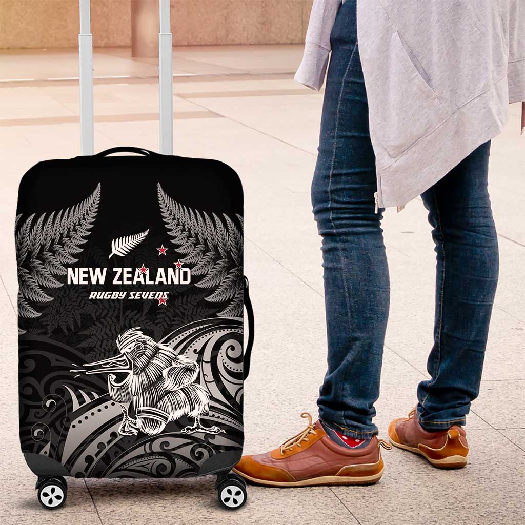 New Zealand 2024 Rugby Luggage Cover Silver Fern Aotearoa Kiwi
