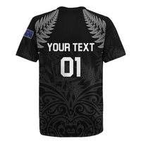 Custom New Zealand 2024 Rugby Rugby Jersey Silver Fern Aotearoa Kiwi LT01 - Polynesian Pride