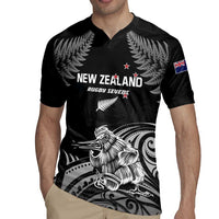 Custom New Zealand 2024 Rugby Rugby Jersey Silver Fern Aotearoa Kiwi LT01 - Polynesian Pride
