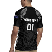 Custom New Zealand 2024 Rugby Rugby Jersey Silver Fern Aotearoa Kiwi LT01 - Polynesian Pride