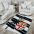 Fiji 2024 Rugby Area Rug Fijian Tapa Pattern