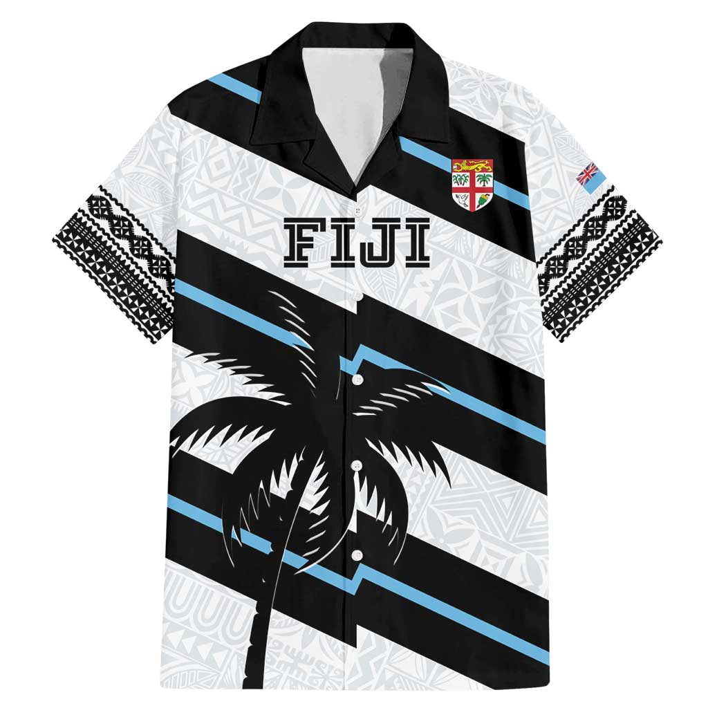Custom Fiji 2024 Rugby Family Matching Mermaid Dress and Hawaiian Shirt Fijian Tapa Pattern