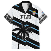 Custom Fiji 2024 Rugby Family Matching Short Sleeve Bodycon Dress and Hawaiian Shirt Fijian Tapa Pattern