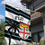 Fiji 2024 Rugby Garden Flag Fijian Tapa Pattern