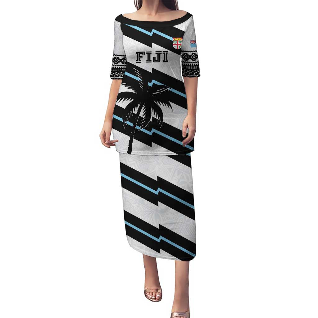 Custom Fiji 2024 Rugby Puletasi Fijian Tapa Pattern