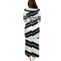 Custom Fiji 2024 Rugby Puletasi Fijian Tapa Pattern