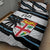 Fiji 2024 Rugby Quilt Bed Set Fijian Tapa Pattern