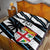 Fiji 2024 Rugby Quilt Bed Set Fijian Tapa Pattern