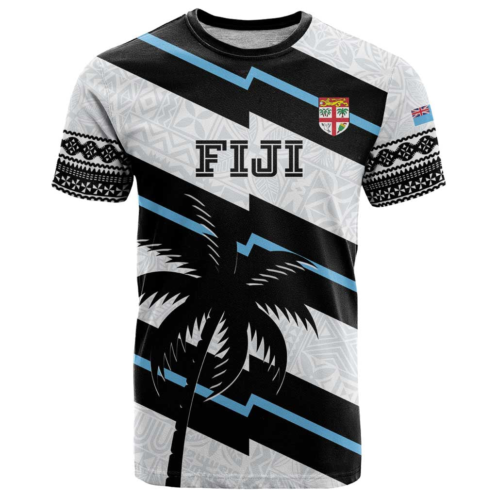 Custom Fiji 2024 Rugby T Shirt Fijian Tapa Pattern