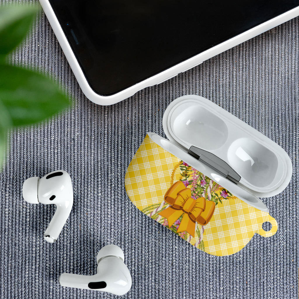 Hawaii Palaka Pikake Lokelani Plumeria AirPods Case Melemele Coquette Bow
