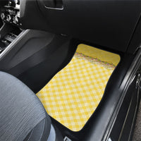 Hawaii Palaka Pikake Lokelani Plumeria Car Mats Melemele Coquette Bow