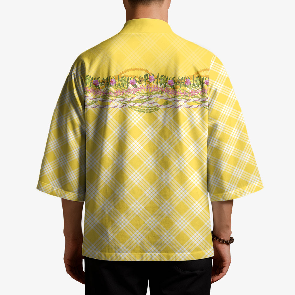 Hawaii Palaka Pikake Lokelani Plumeria Kimono Melemele Coquette Bow