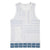 Samoa Siapo Blue Trimmed Basketball Jersey Samoa White Sunday - Polynesian Pride