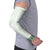 Samoa Siapo Green Trimmed Arm Sleeves Samoa White Sunday - Polynesian Pride