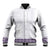 Samoa Siapo Purple Trimmed Baseball Jacket Samoa White Sunday - Polynesian Pride