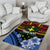 Personalised Vanuatu Tafea Province Area Rug Unique Tropical Tribal Pattern