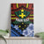 Personalised Vanuatu Tafea Province Canvas Wall Art Unique Tropical Tribal Pattern