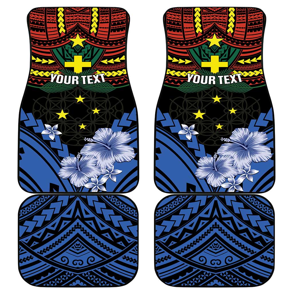 Personalised Vanuatu Tafea Province Car Mats Unique Tropical Tribal Pattern LT01 - Polynesian Pride
