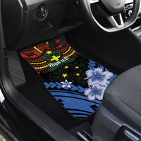 Personalised Vanuatu Tafea Province Car Mats Unique Tropical Tribal Pattern LT01 - Polynesian Pride
