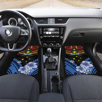 Personalised Vanuatu Tafea Province Car Mats Unique Tropical Tribal Pattern LT01 Set 2pcs - Front Colorful - Polynesian Pride