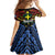 Personalised Vanuatu Tafea Province Family Matching Off Shoulder Maxi Dress and Hawaiian Shirt Unique Tropical Tribal Pattern