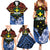 Personalised Vanuatu Tafea Province Family Matching Summer Maxi Dress and Hawaiian Shirt Unique Tropical Tribal Pattern