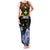 Personalised Vanuatu Tafea Province Family Matching Tank Maxi Dress and Hawaiian Shirt Unique Tropical Tribal Pattern