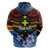 Personalised Vanuatu Tafea Province Hoodie Unique Tropical Tribal Pattern