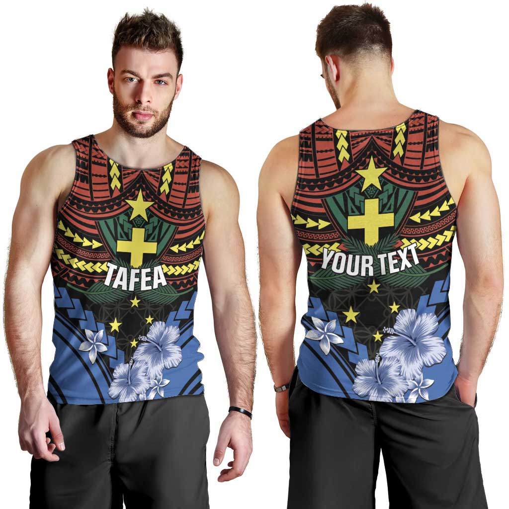 Personalised Vanuatu Tafea Province Men Tank Top Unique Tropical Tribal Pattern LT01 - Polynesian Pride