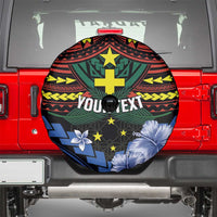 Personalised Vanuatu Tafea Province Spare Tire Cover Unique Tropical Tribal Pattern LT01 - Polynesian Pride