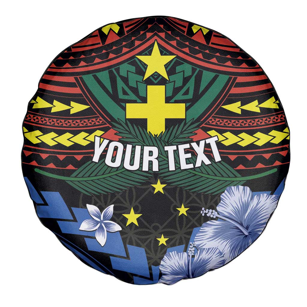 Personalised Vanuatu Tafea Province Spare Tire Cover Unique Tropical Tribal Pattern LT01 - Polynesian Pride