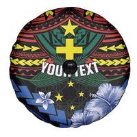 Personalised Vanuatu Tafea Province Spare Tire Cover Unique Tropical Tribal Pattern LT01 - Polynesian Pride